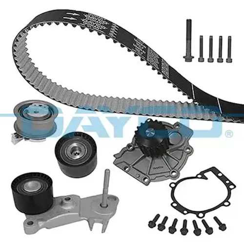 Timing belt kit - belt, pump