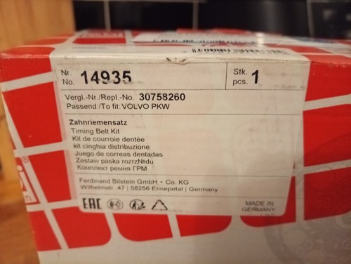Febi bilstein timing belt kit - febi,